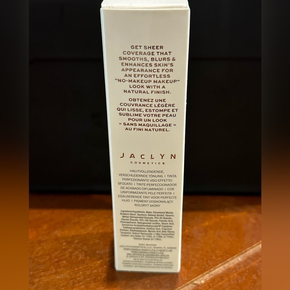 Jaclyn Cosmetics Skin Perfecting Blurring Tint in 12-Rich - Brand New! - Picture 5 of 6